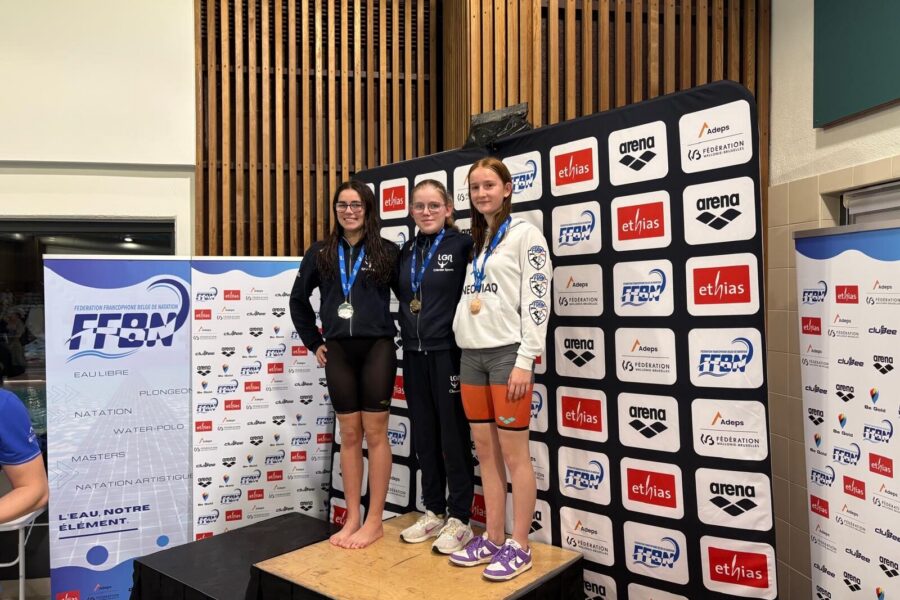 Podium bei den Championnats FFBN in Bastogne für Laurence